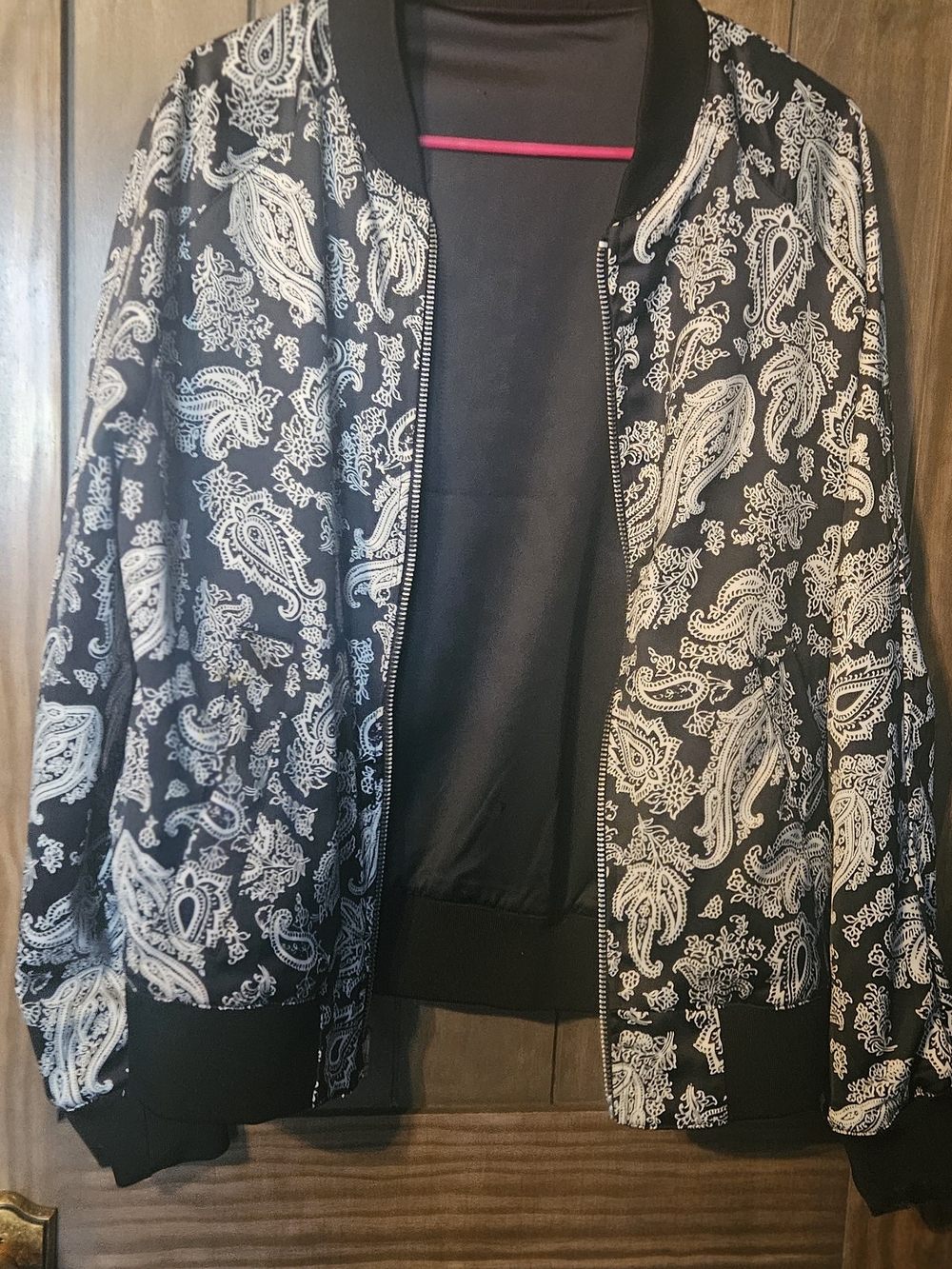 Reversible Bomber Jacket - Picture 3 of 4
